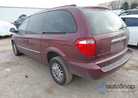 2002 Chrysler Town & Country Limited from USA, damaged, VIN 2C8GP64L42R797250